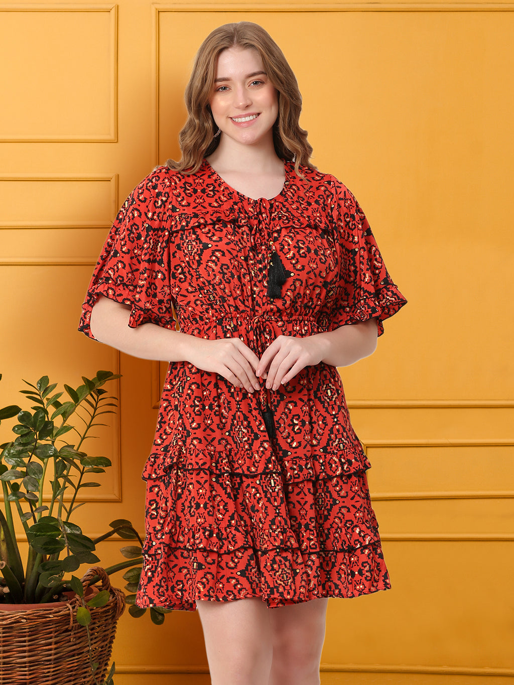 The Blush Riot Dress – Pink/Red/Light Pink