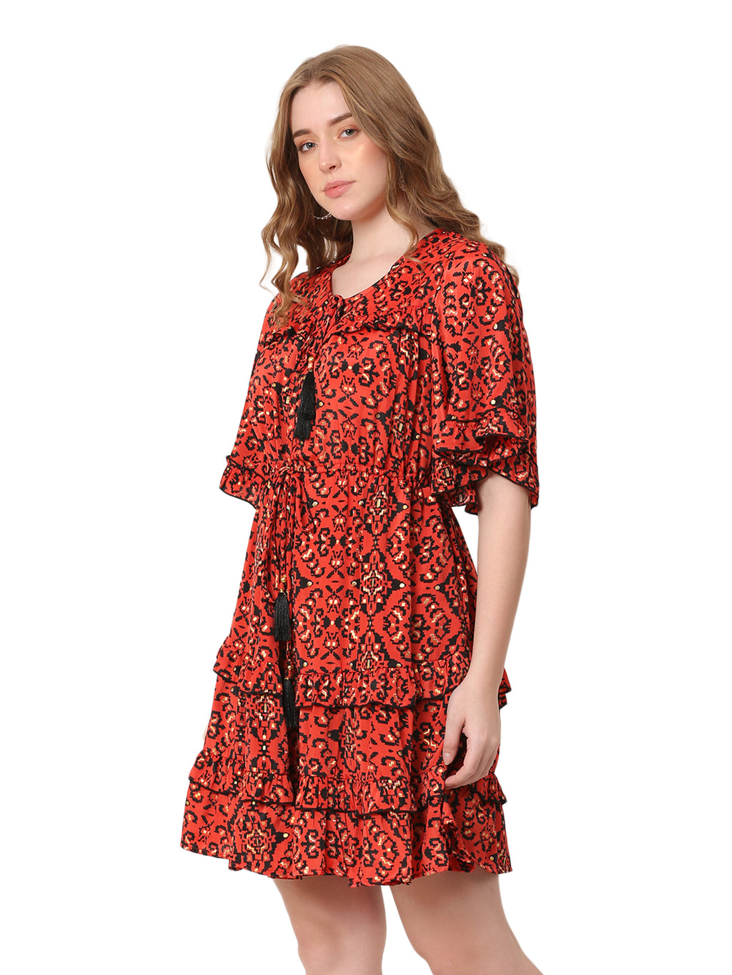 The Blush Riot Dress – Pink/Red/Light Pink