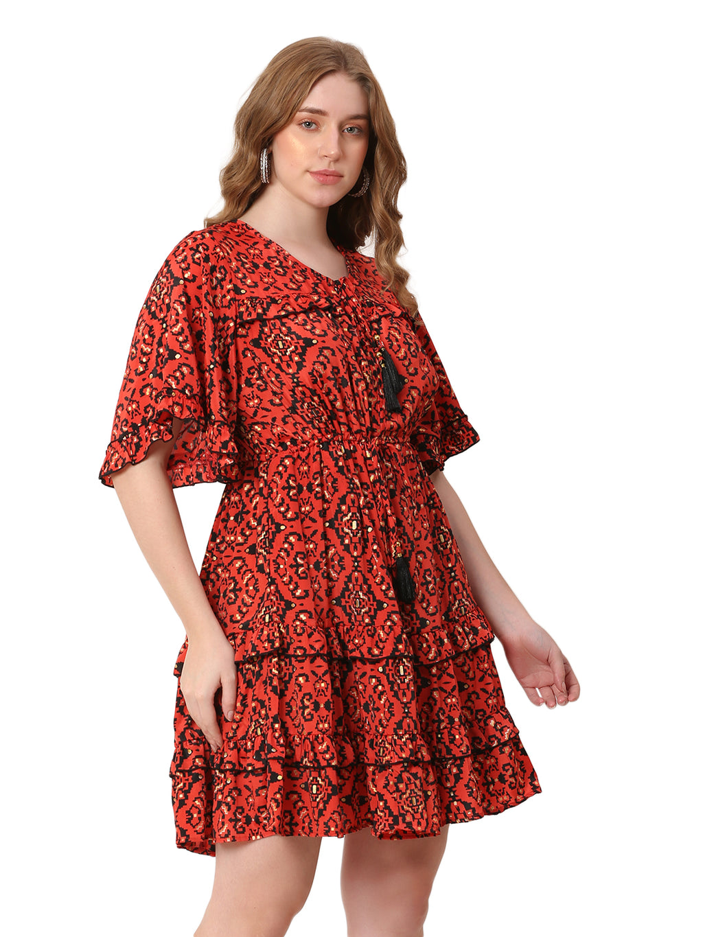 The Blush Riot Dress – Pink/Red/Light Pink