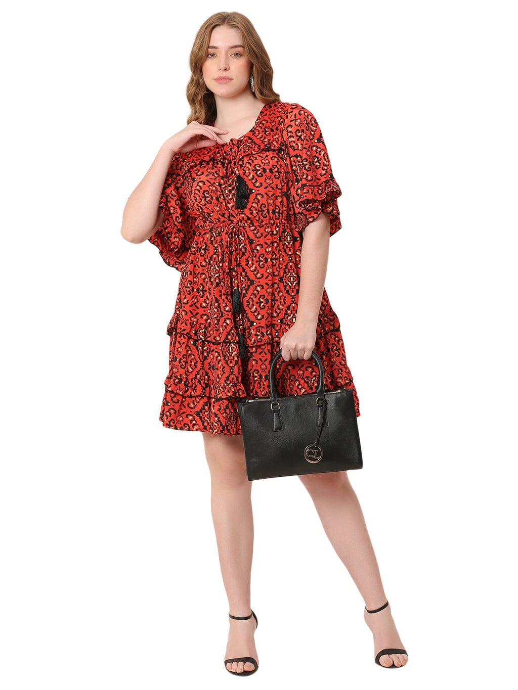 The Blush Riot Dress – Pink/Red/Light Pink