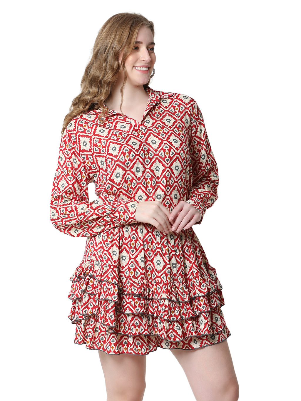 The Wild Bloom Dress – Multi (Pink/Red/Green)